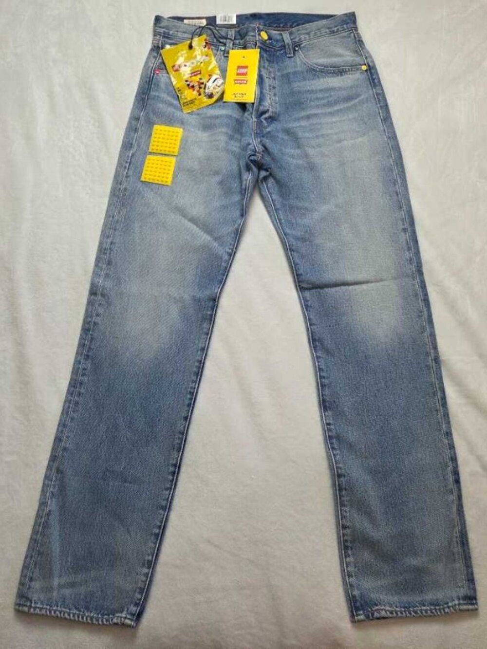 New 33x34 Levi's X Lego Collection colab 501 93' Straight Fit jeans